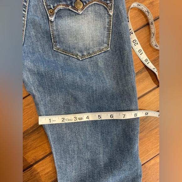 Women's people of the world Y2K, 100% cotton flare jeans, size 26 - Picture 9 of 9